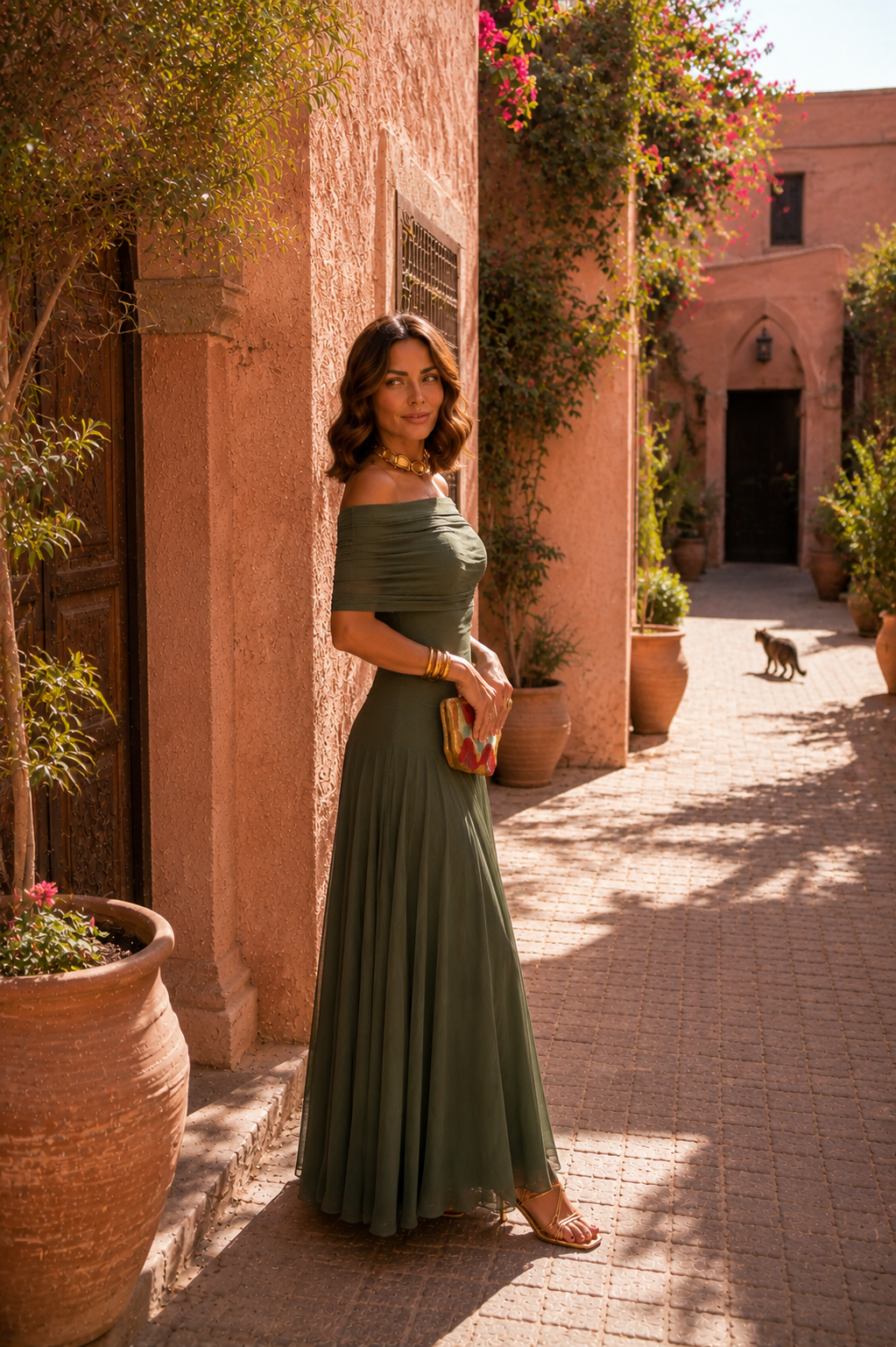CALMAIRE | Robe Tulle Émeraude Hélène