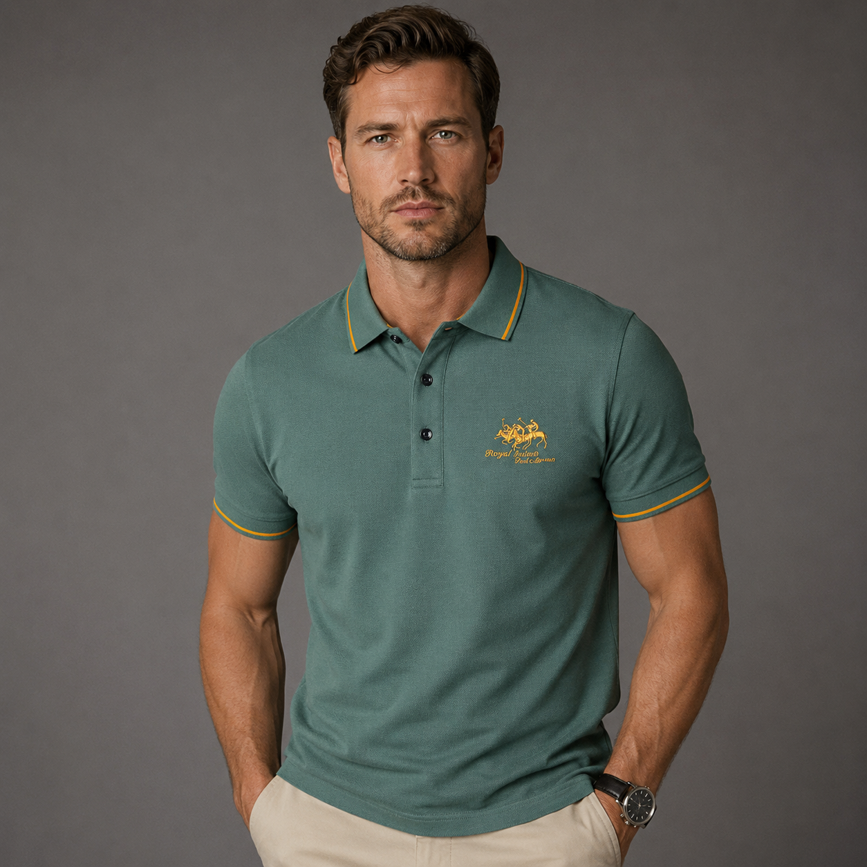 CALMAIRE | Polo Élégant Arthur