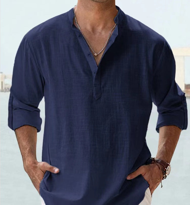CALMAIRE | Chemise en Lin Élégante Louis