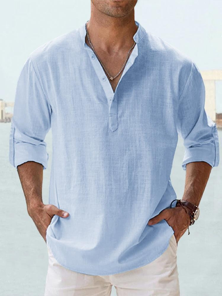 CALMAIRE | Chemise en Lin Élégante Louis