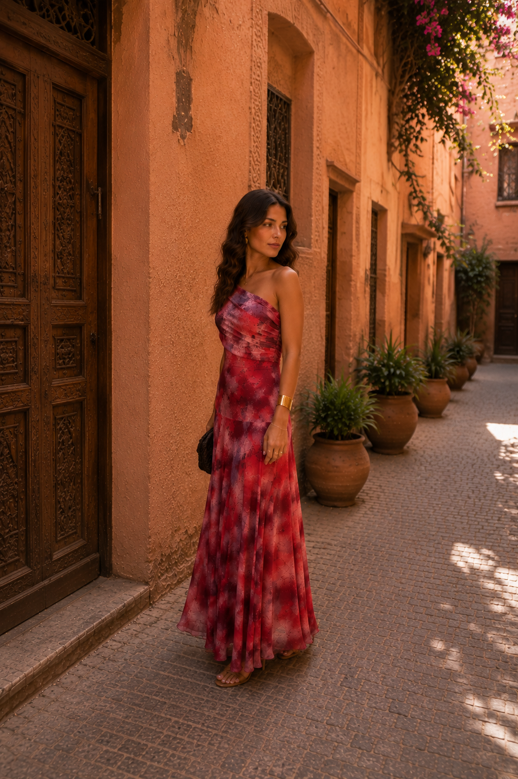 CALMAIRE | Robe Tulle Rouge Élise