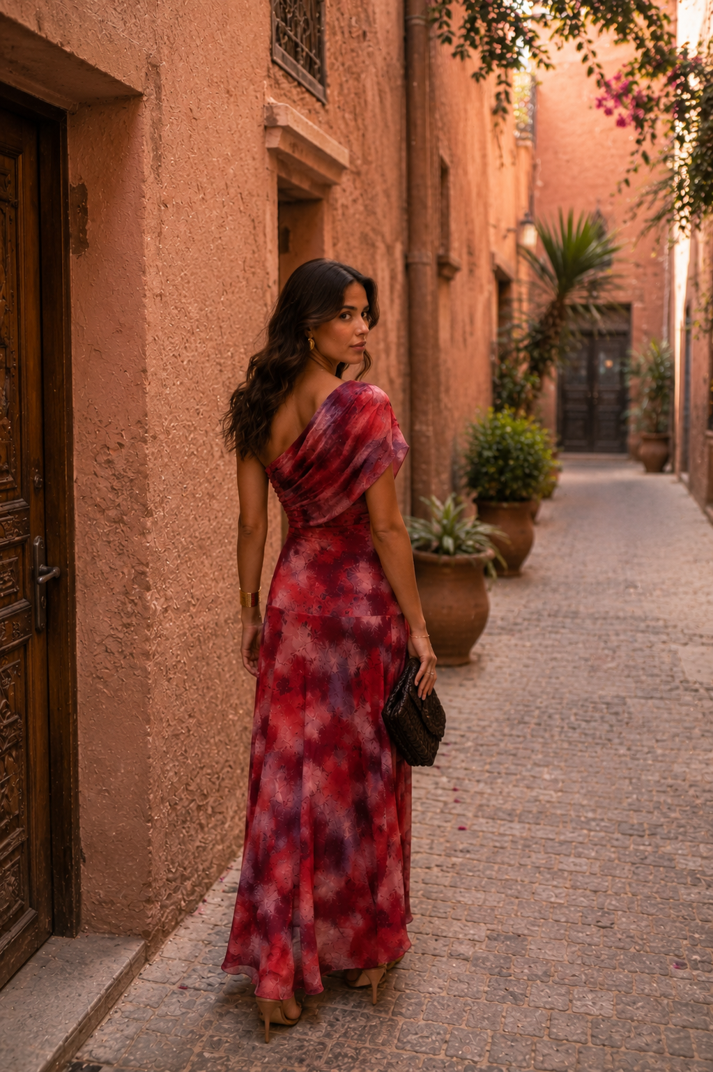 CALMAIRE | Robe Tulle Rouge Élise