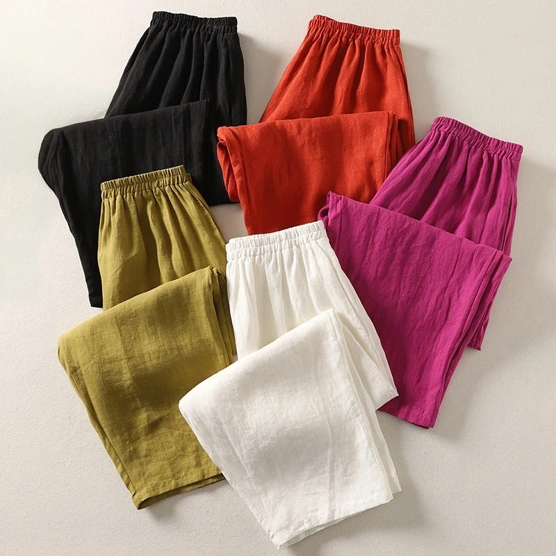 CALMAIRE | Pantalon Fluide Lin Amélie
