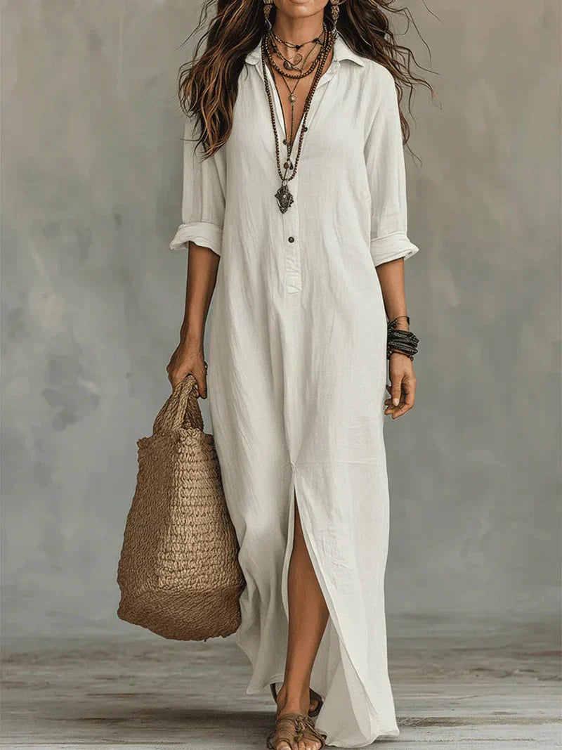 CALMAIRE | Robe Maxi Fluide Claire