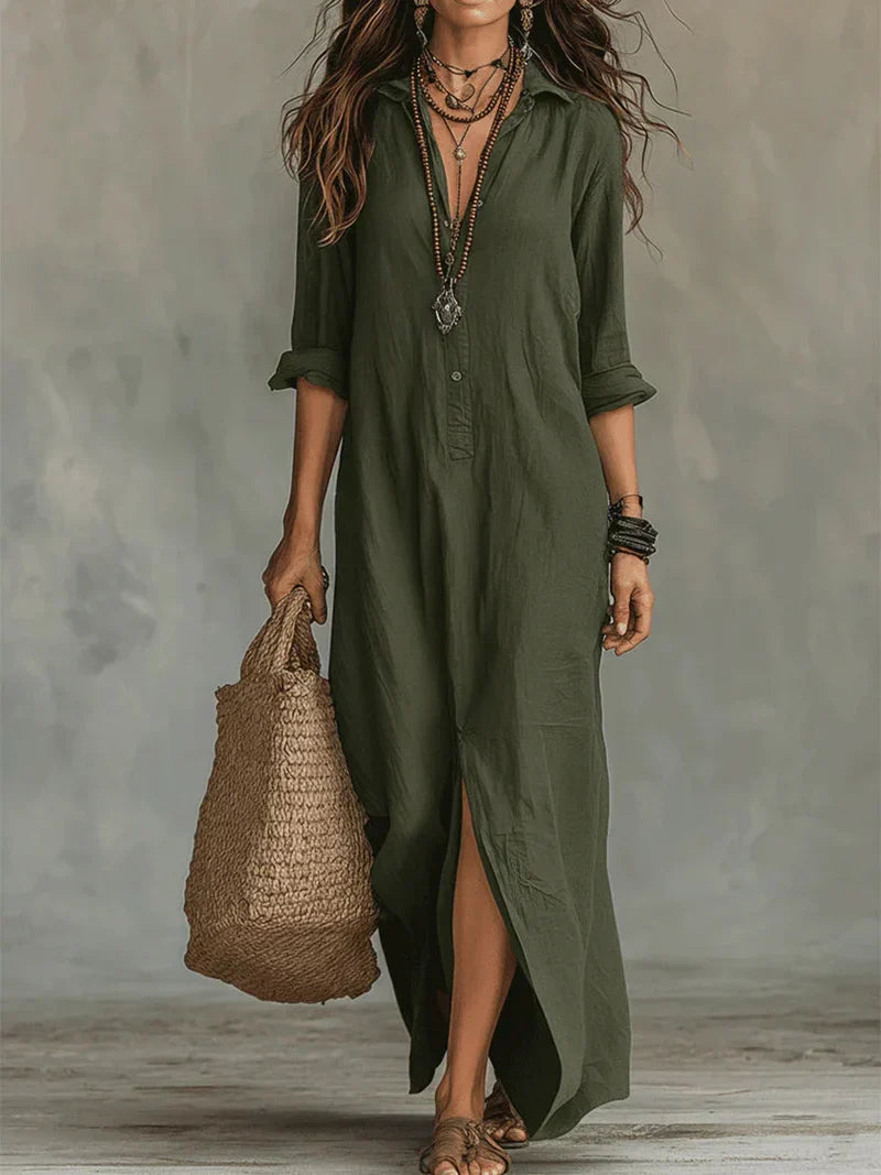 CALMAIRE | Robe Maxi Fluide Claire