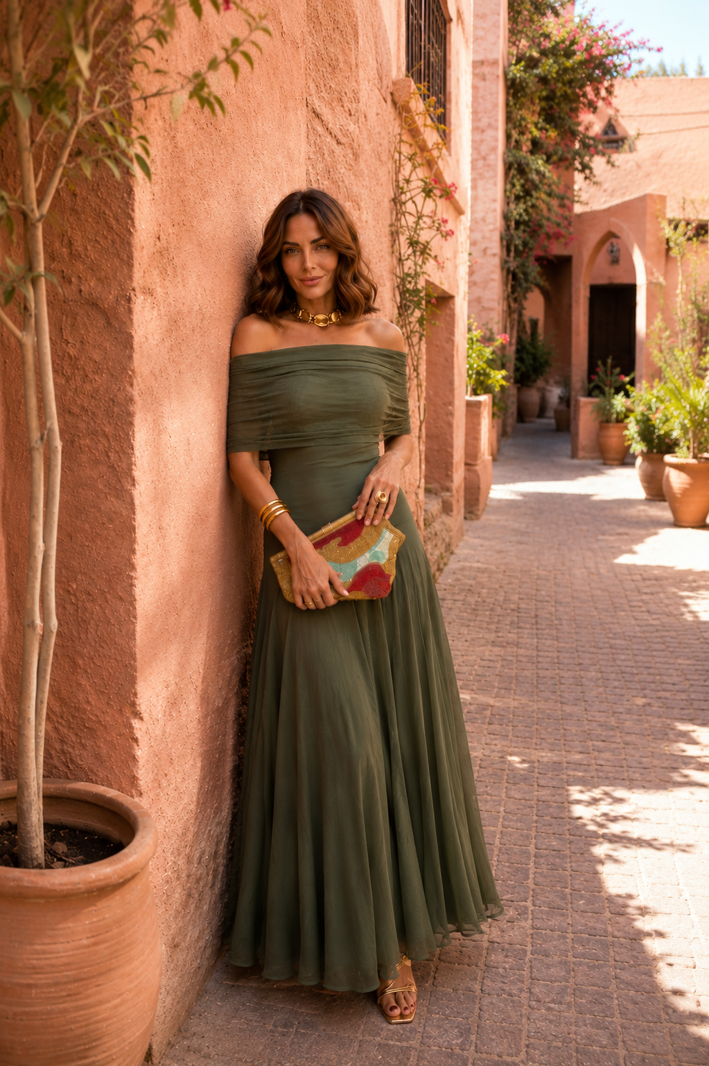 CALMAIRE | Robe Tulle Émeraude Hélène