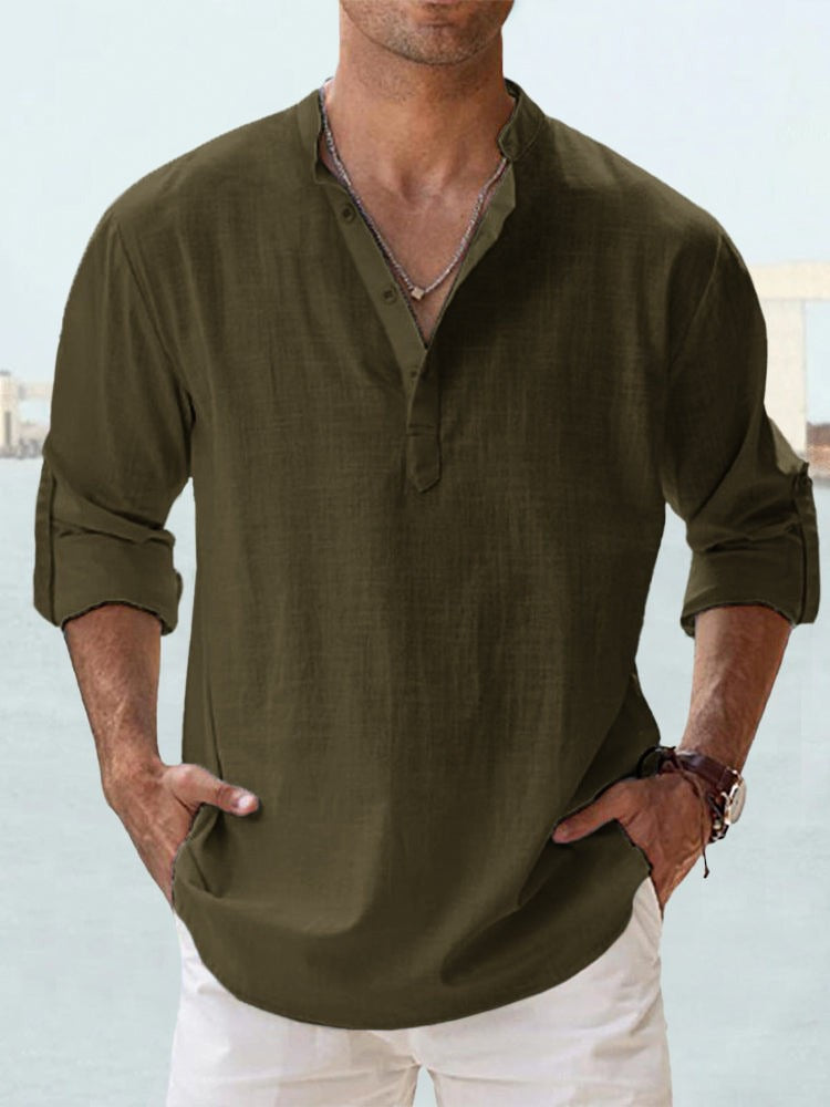CALMAIRE | Chemise en Lin Élégante Louis
