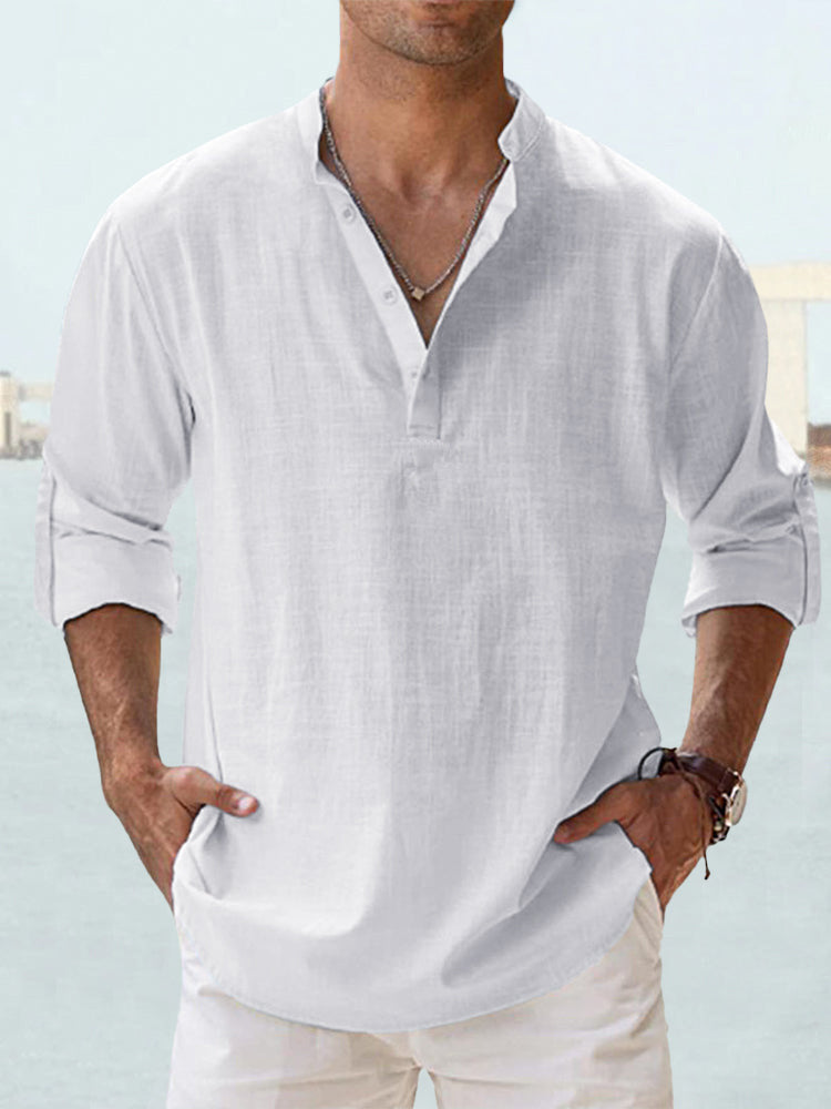 CALMAIRE | Chemise en Lin Élégante Louis
