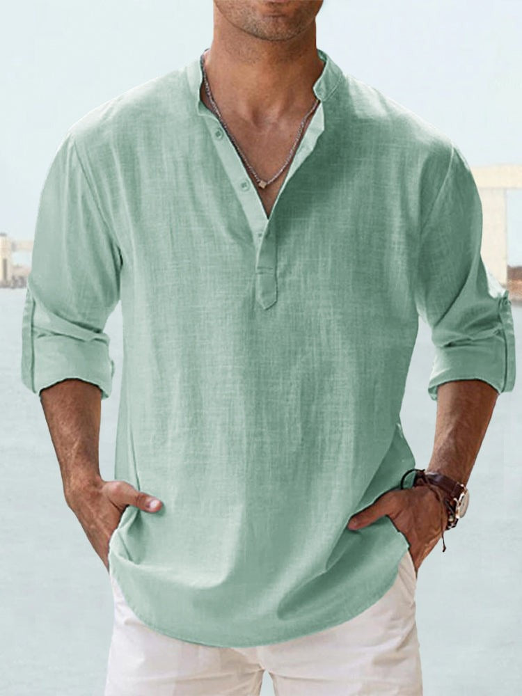 CALMAIRE | Chemise en Lin Élégante Louis