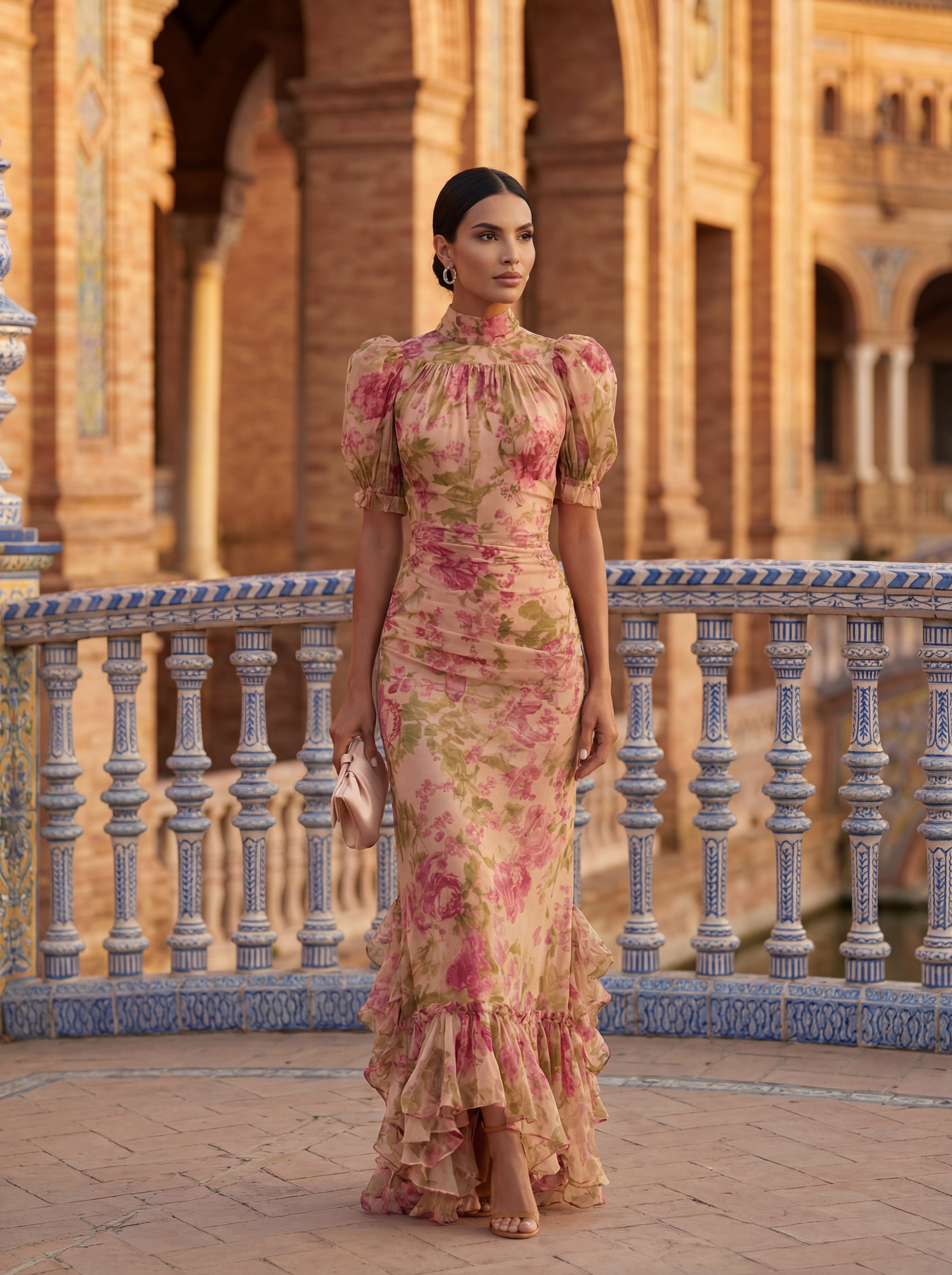 CALMAIRE | Robe Aquarelle Margaux