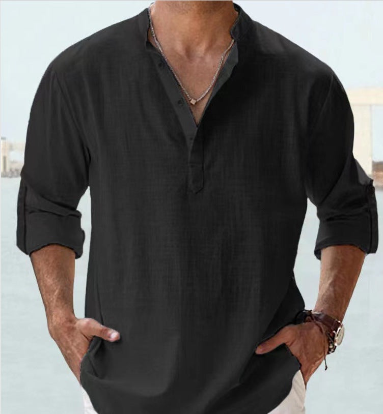 CALMAIRE | Chemise en Lin Élégante Louis
